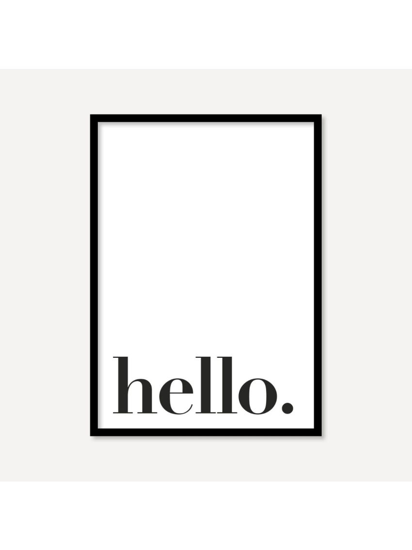 Hello | Poster