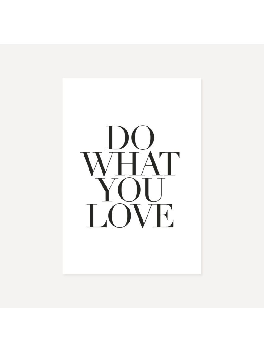 Do What You Love | Poster