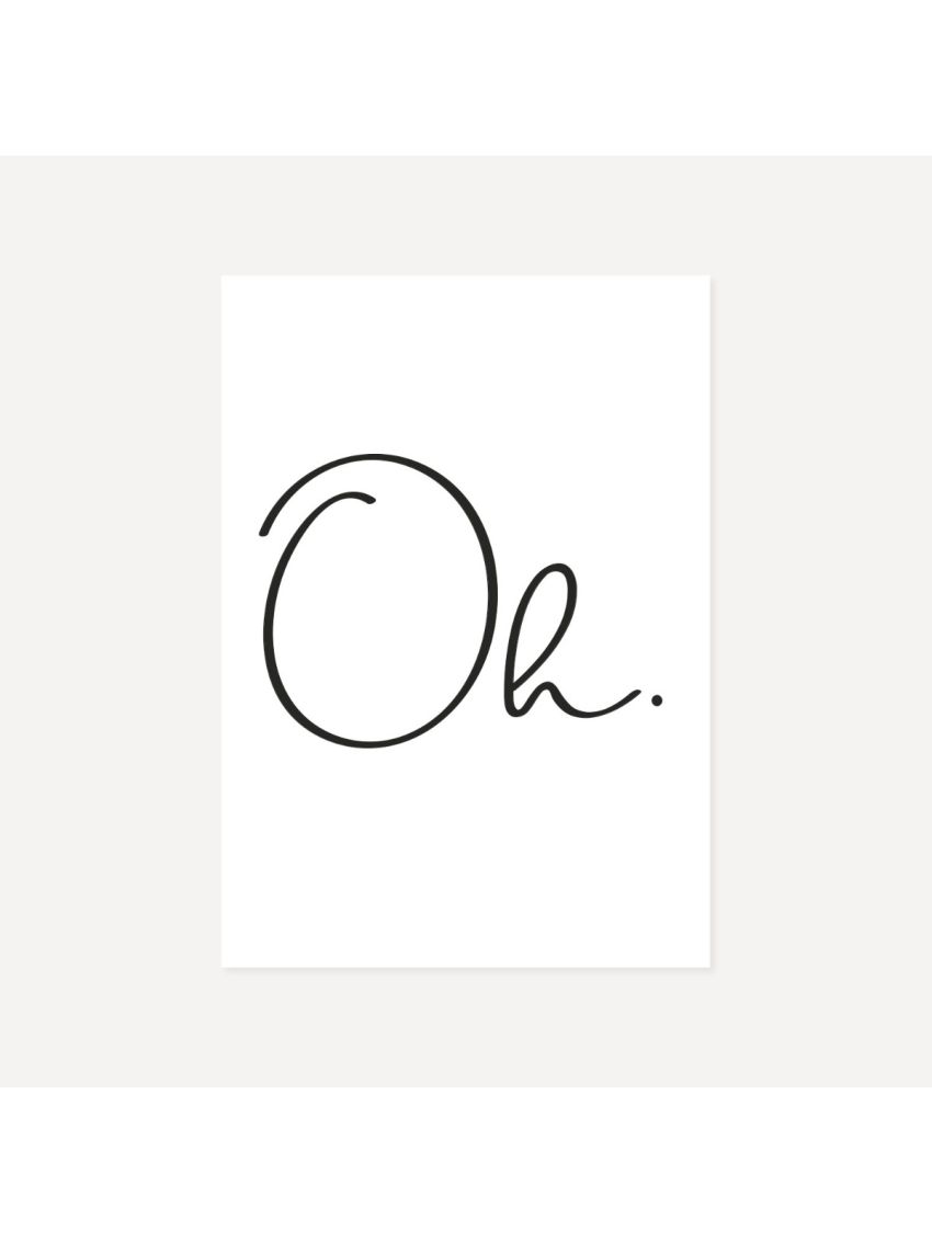Oh | Poster