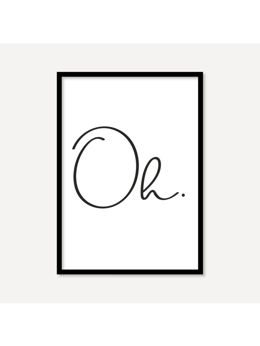 Oh | Poster