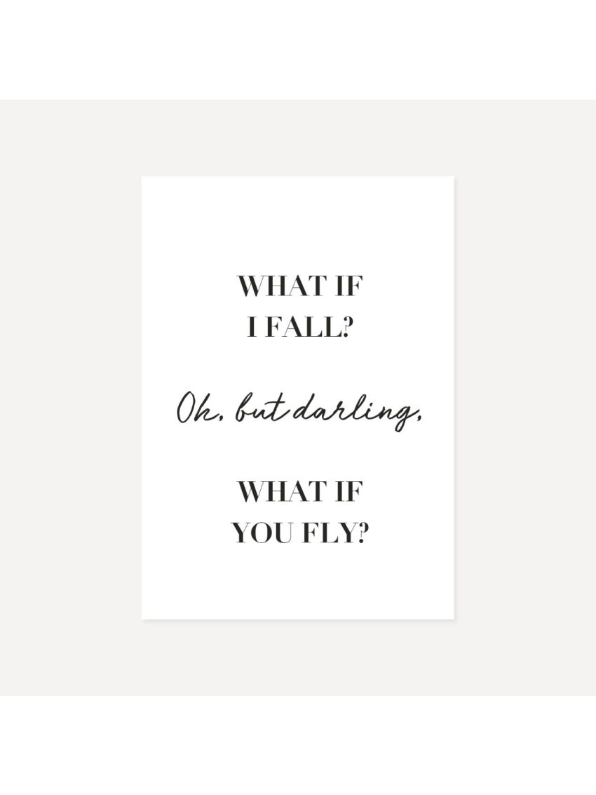 What If I Fall | Poster