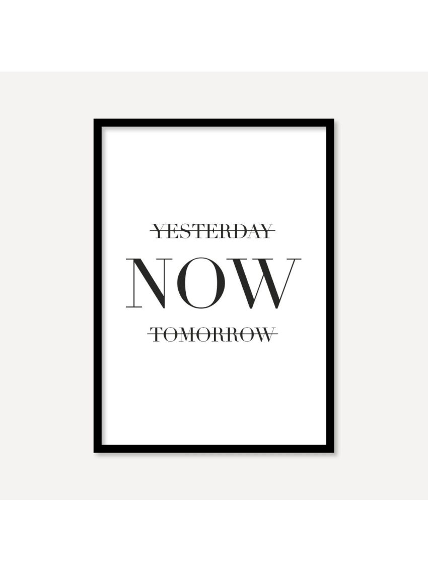 Yesterday Now Tomorrow | Poster