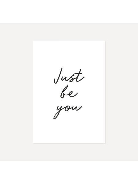 Just Be You | Poster