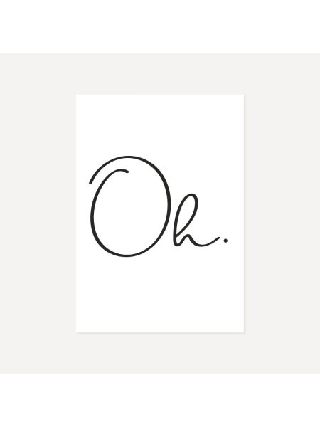 Oh | Poster