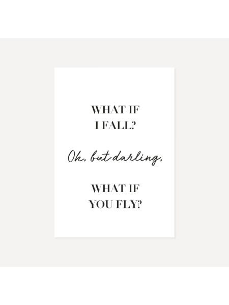 What If I Fall | Poster