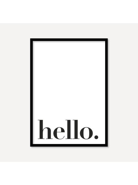 Hello | Poster