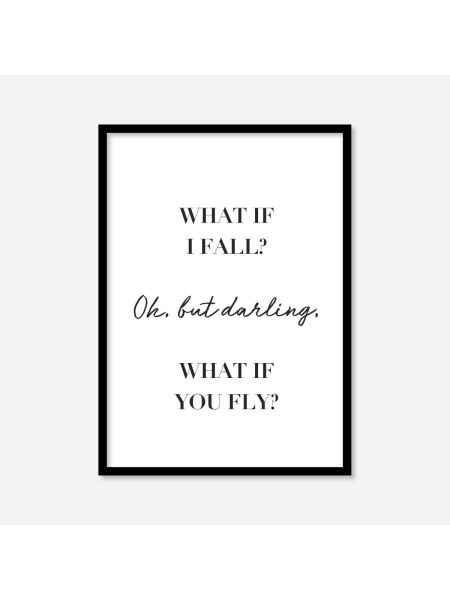 What If I Fall | Poster