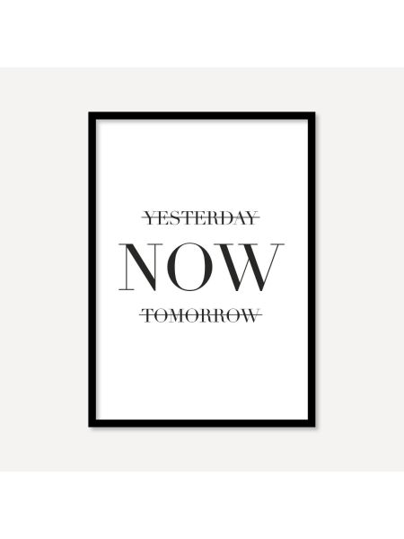 Yesterday Now Tomorrow | Poster