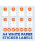 Rectangle | A4 Sticker Labels