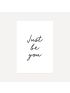 Just Be You | Poster