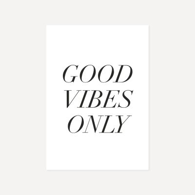 Good Vibes Only | Poster