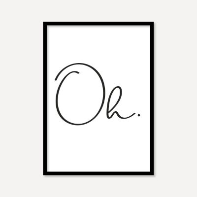 Oh | Poster