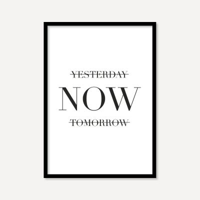 Yesterday Now Tomorrow | Poster